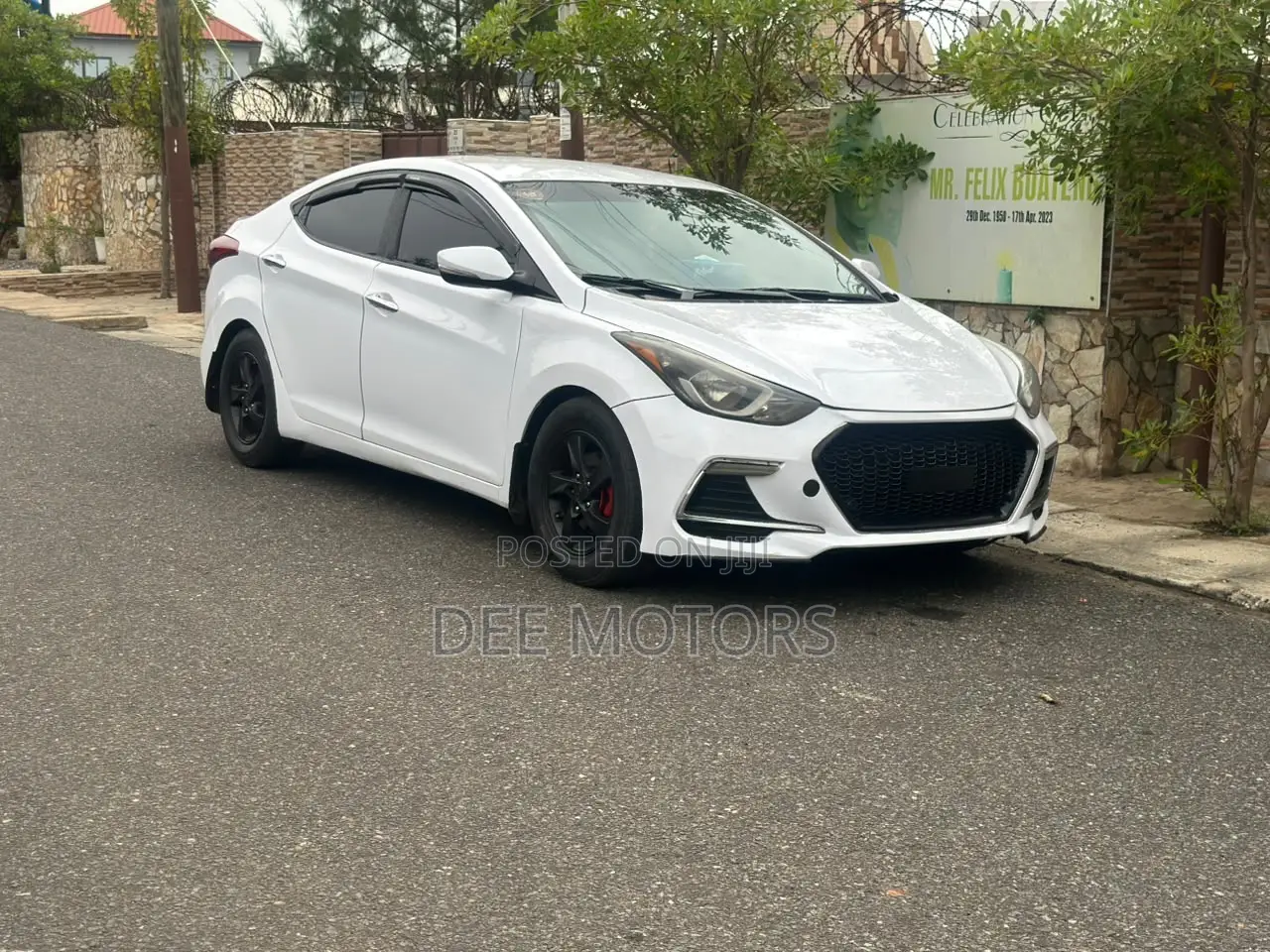 Hyundai Elantra 2014 White