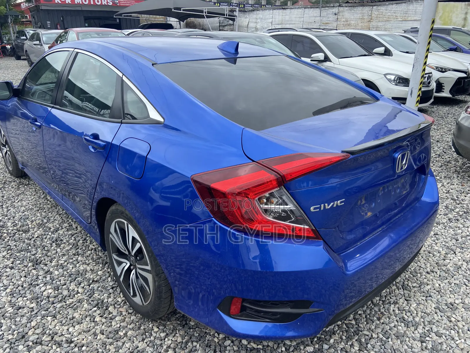 Honda Civic 2017 Blue