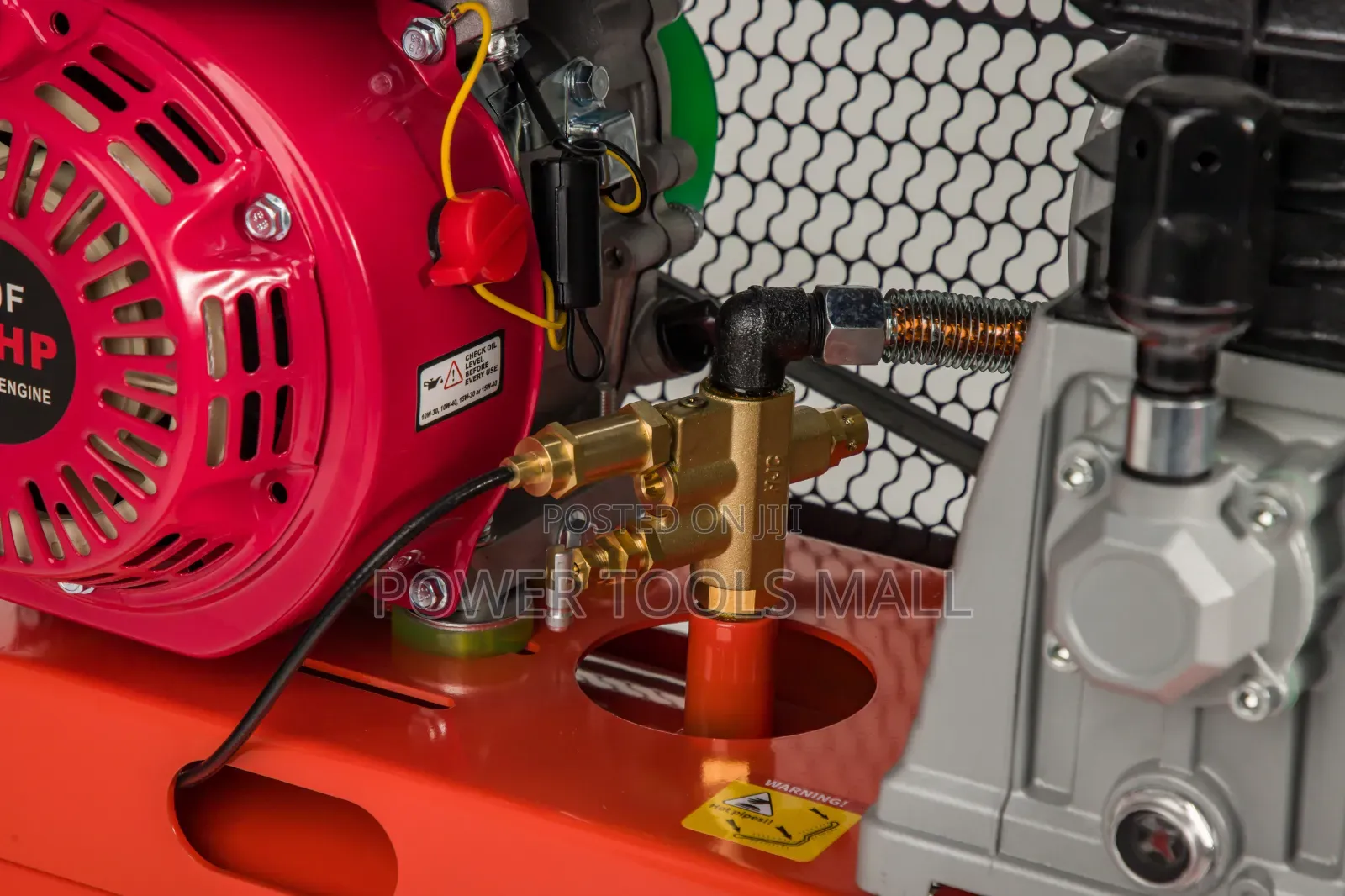 Bison Petrol Air Compressor 100L