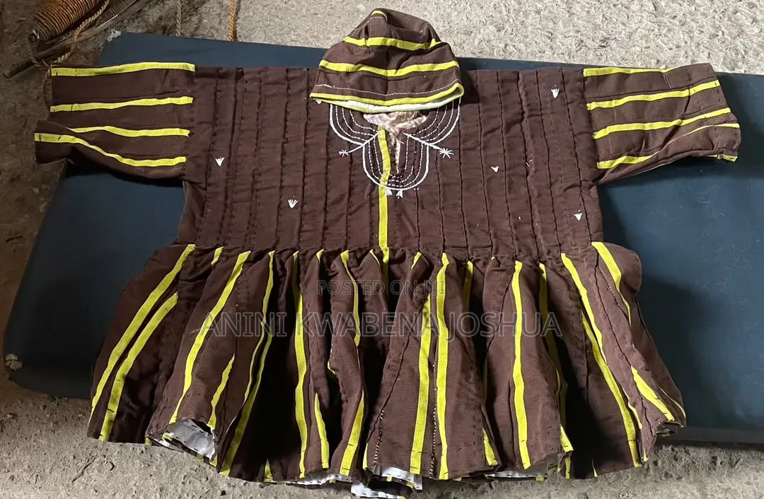Authentic Hand-Woven Northern Ghanaian Smock (Fugu)