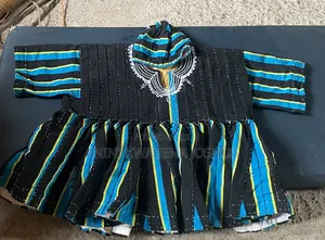 Authentic Hand-Woven Northern Ghanaian Smock (Fugu)