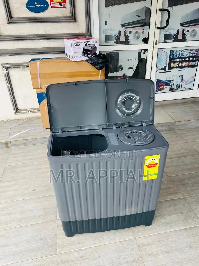 Super Affordable Nasco 10kg Spin Dry Washing Machine(Semi-Auto)