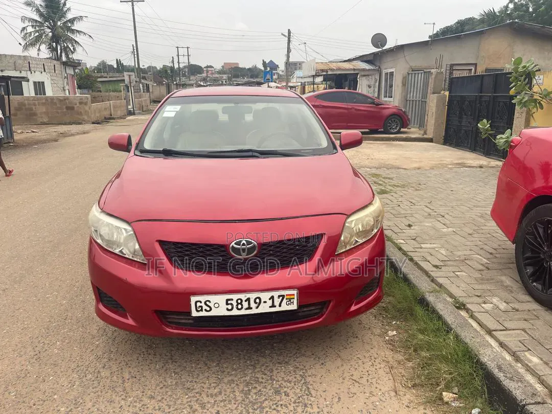 Toyota Corolla 2010 Red
