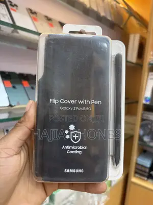 Samsung Z Fold 3 Flip Cover With Pen
