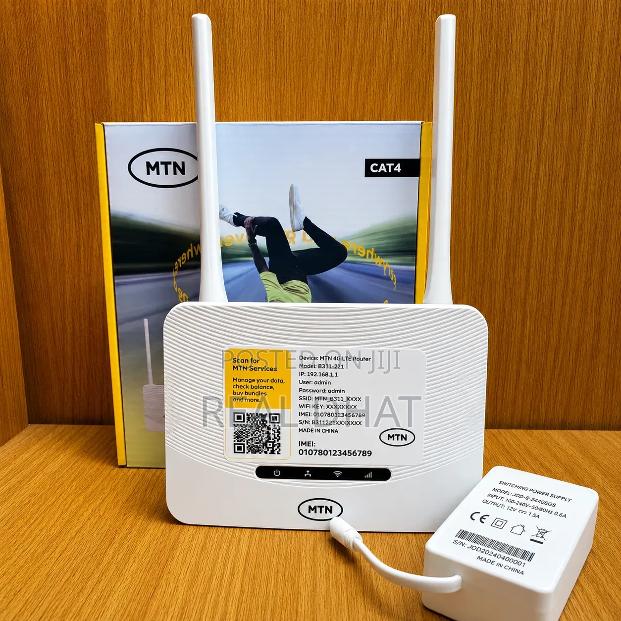 MTN 4g Router With a Power Bank