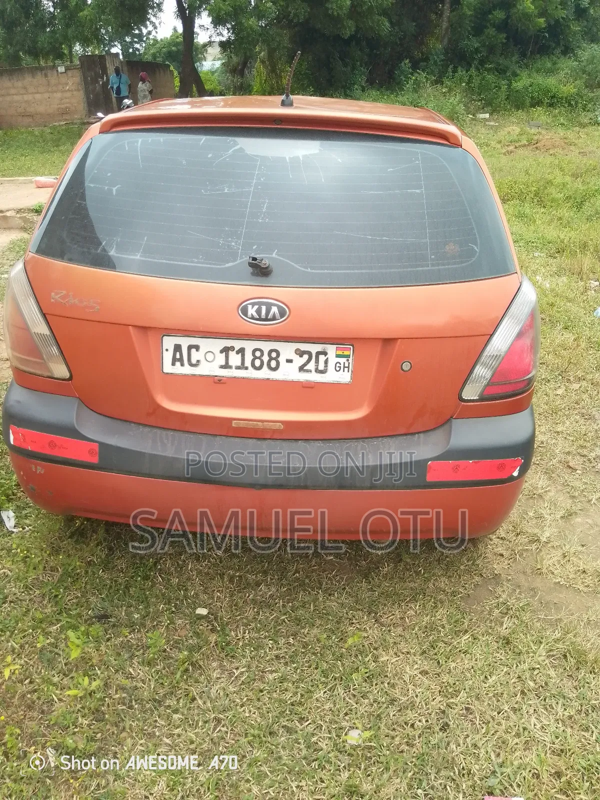 Kia Rio 2008 Orange