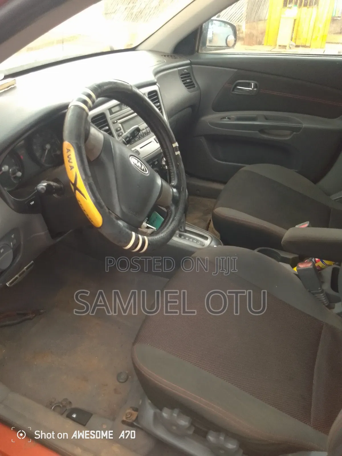 Kia Rio 2008 Orange
