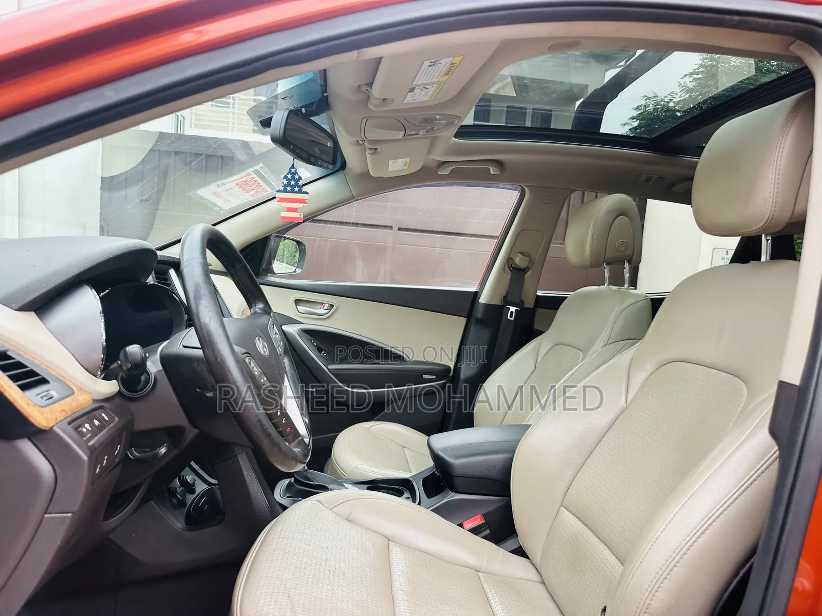 Hyundai Santa Fe Limited AWD 2016 Orange