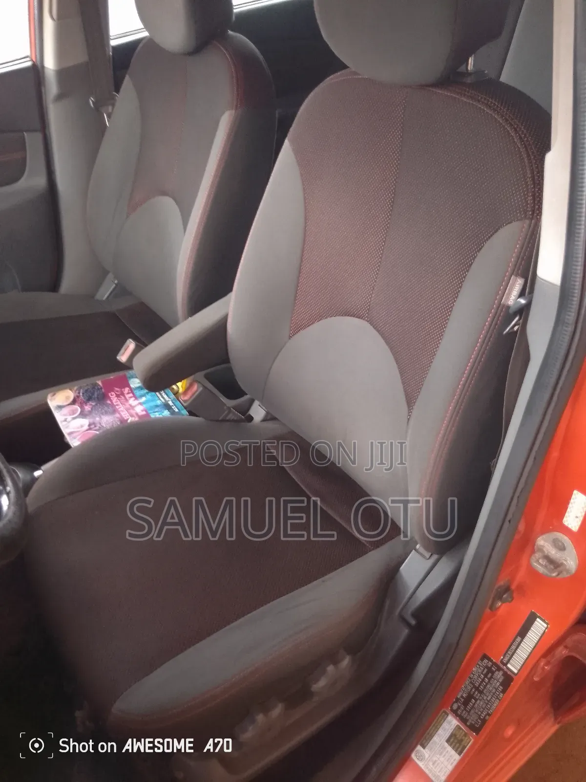 Kia Rio 2008 Orange