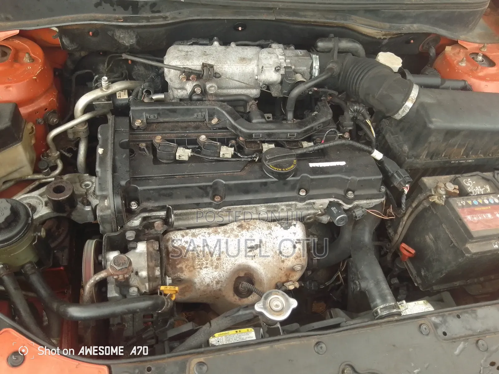 Kia Rio 2008 Orange