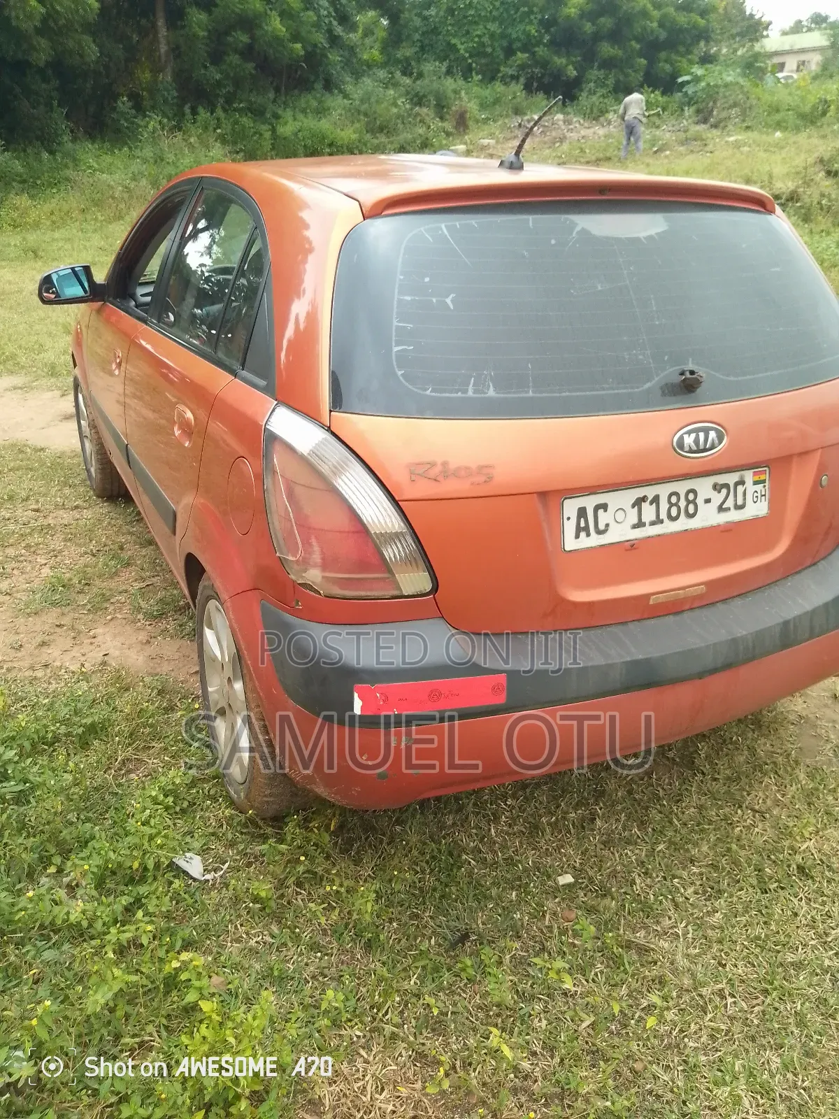 Kia Rio 2008 Orange