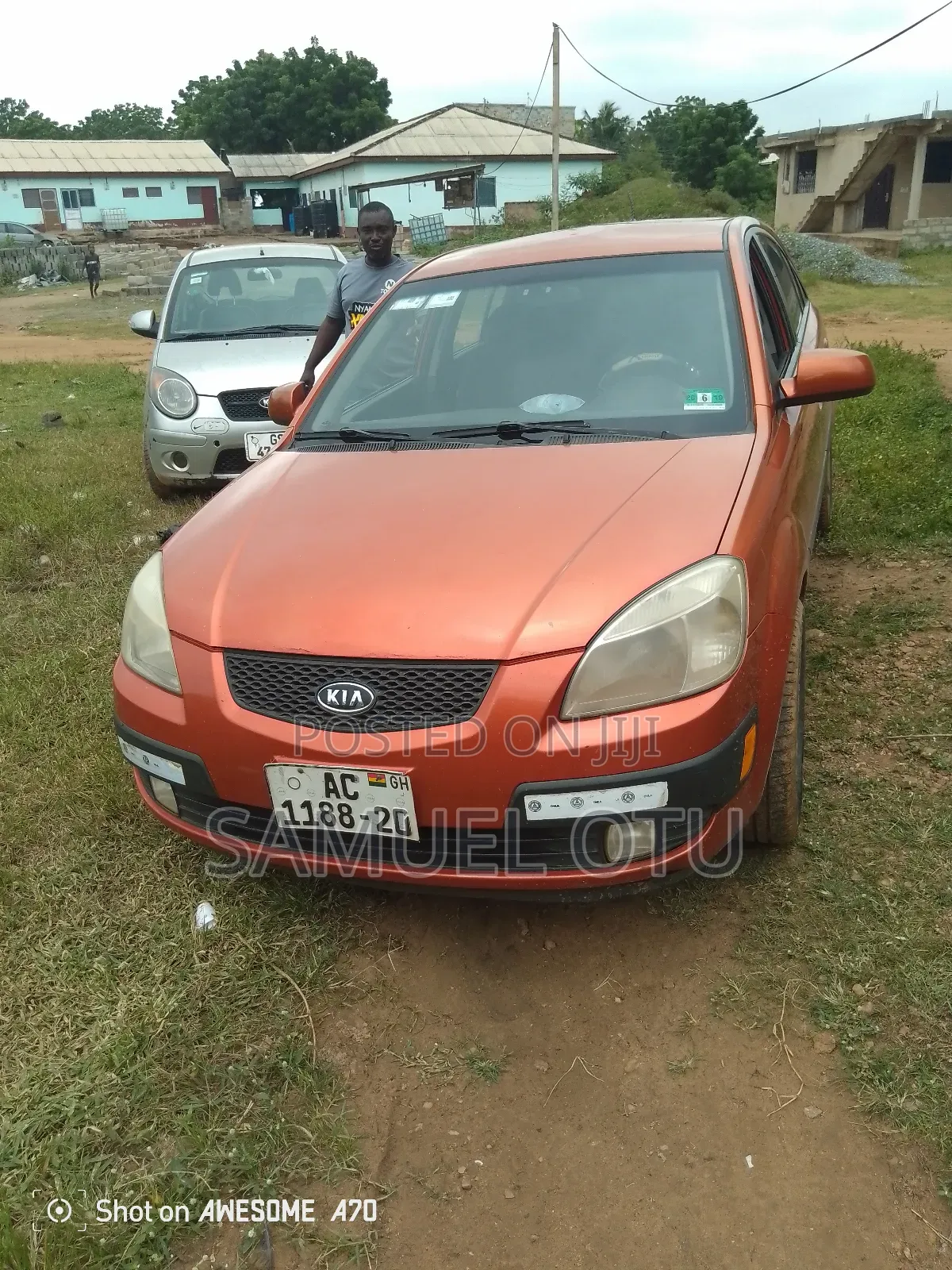 Kia Rio 2008 Orange