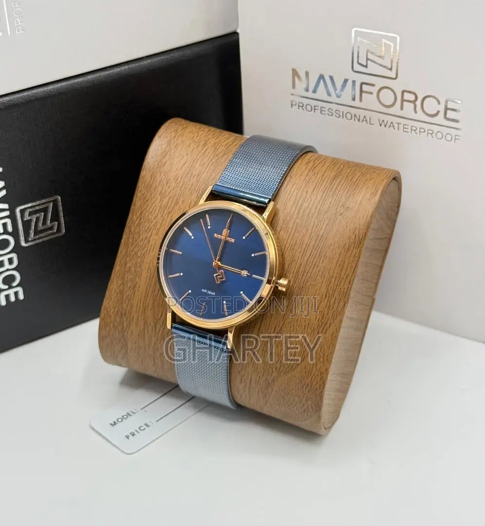Naviforce Classic Mesh Watch- Couple Watch