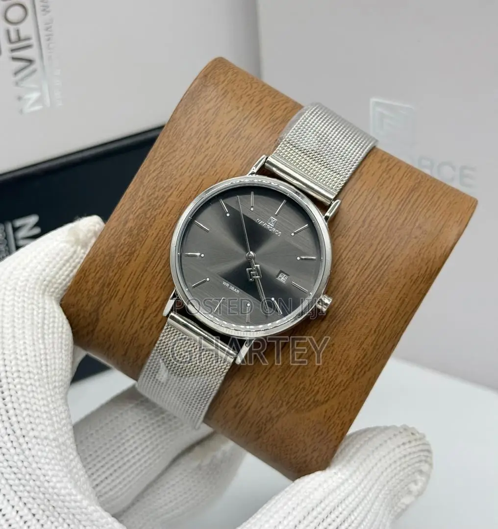 Naviforce Classic Mesh Watch- Couple Watch