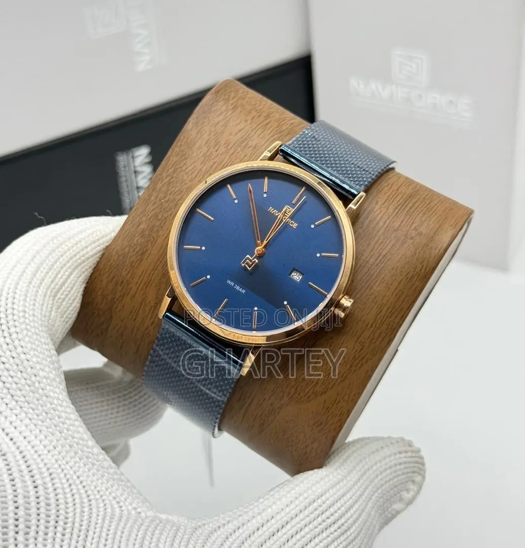Naviforce Classic Mesh Watch- Couple Watch