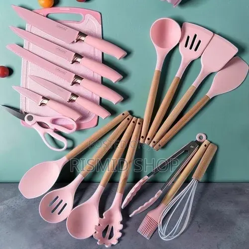 19 Sets of Silicon Kitchen Utensils