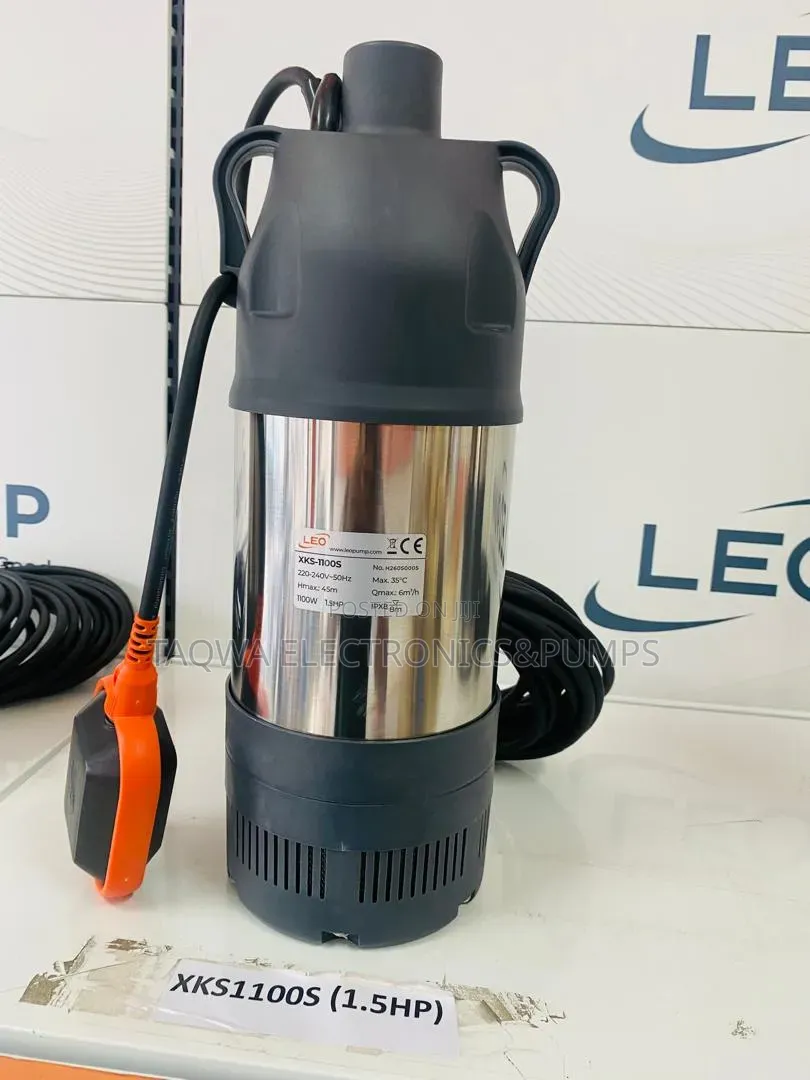 Very Portable Stainless 1.5hp Garden Submersible Pump Leo
