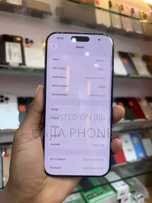 Apple iPhone 16 Pro Max 256 GB Black