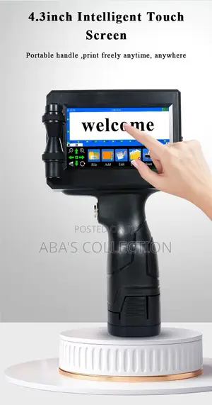 Inkjet Printer With Touch Screen (Mini, Handheld Portable)