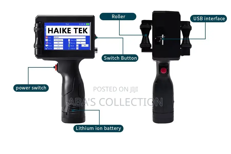 Inkjet Printer With Touch Screen (Mini, Handheld Portable)