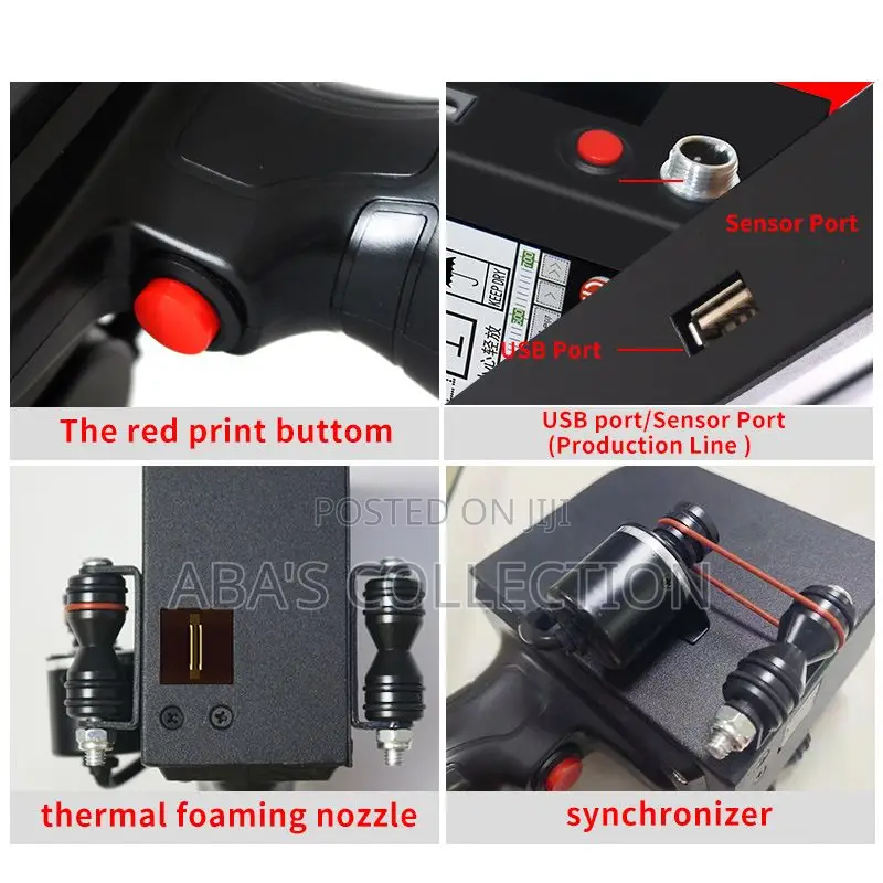 Inkjet Printer With Touch Screen (Mini, Handheld Portable)