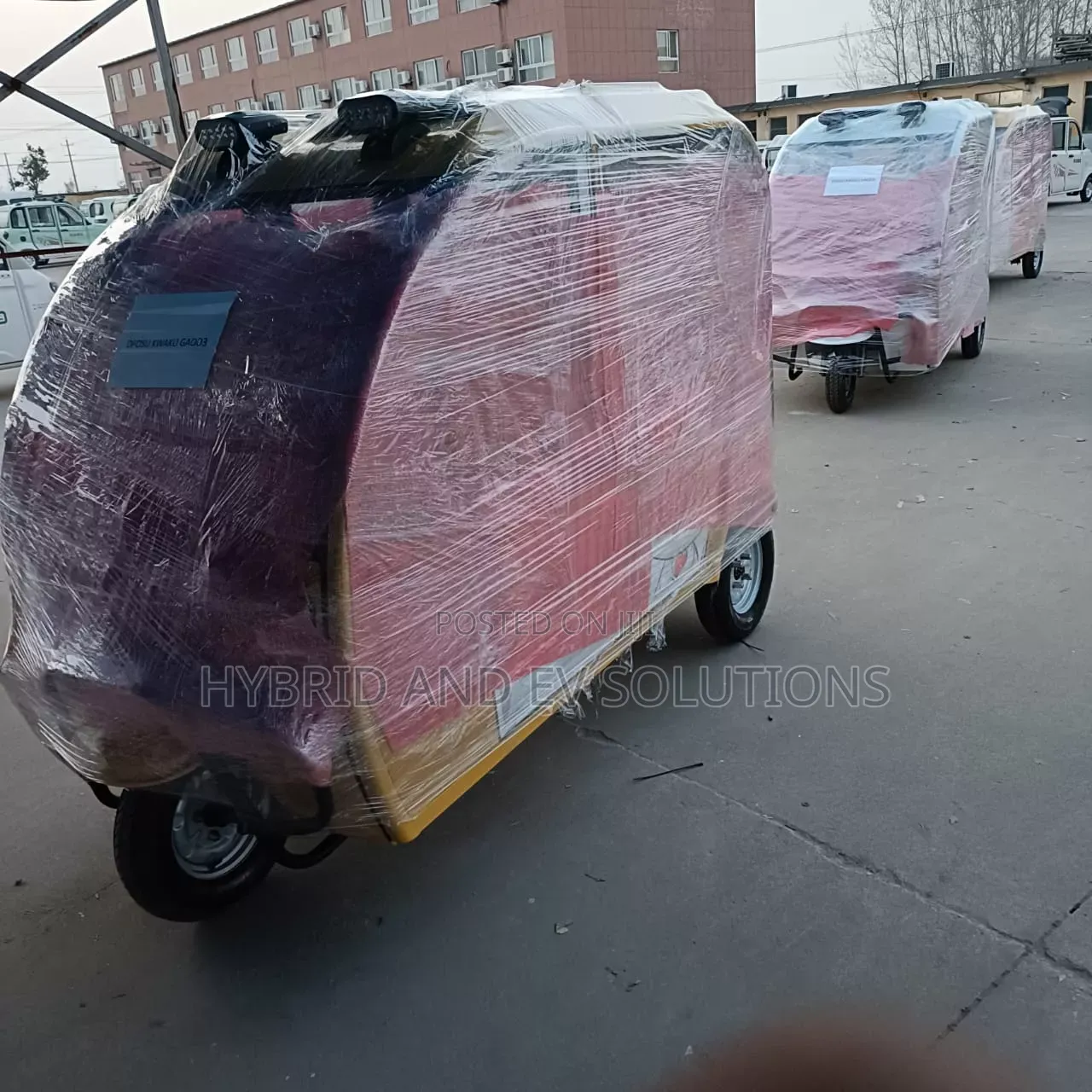 New Tricycle 2026 Yellow