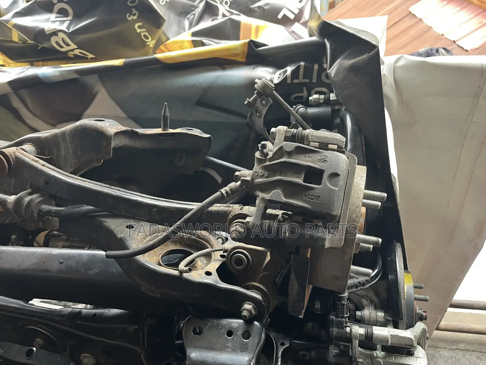 2008 Hyundai Elantra Back Axle Complete