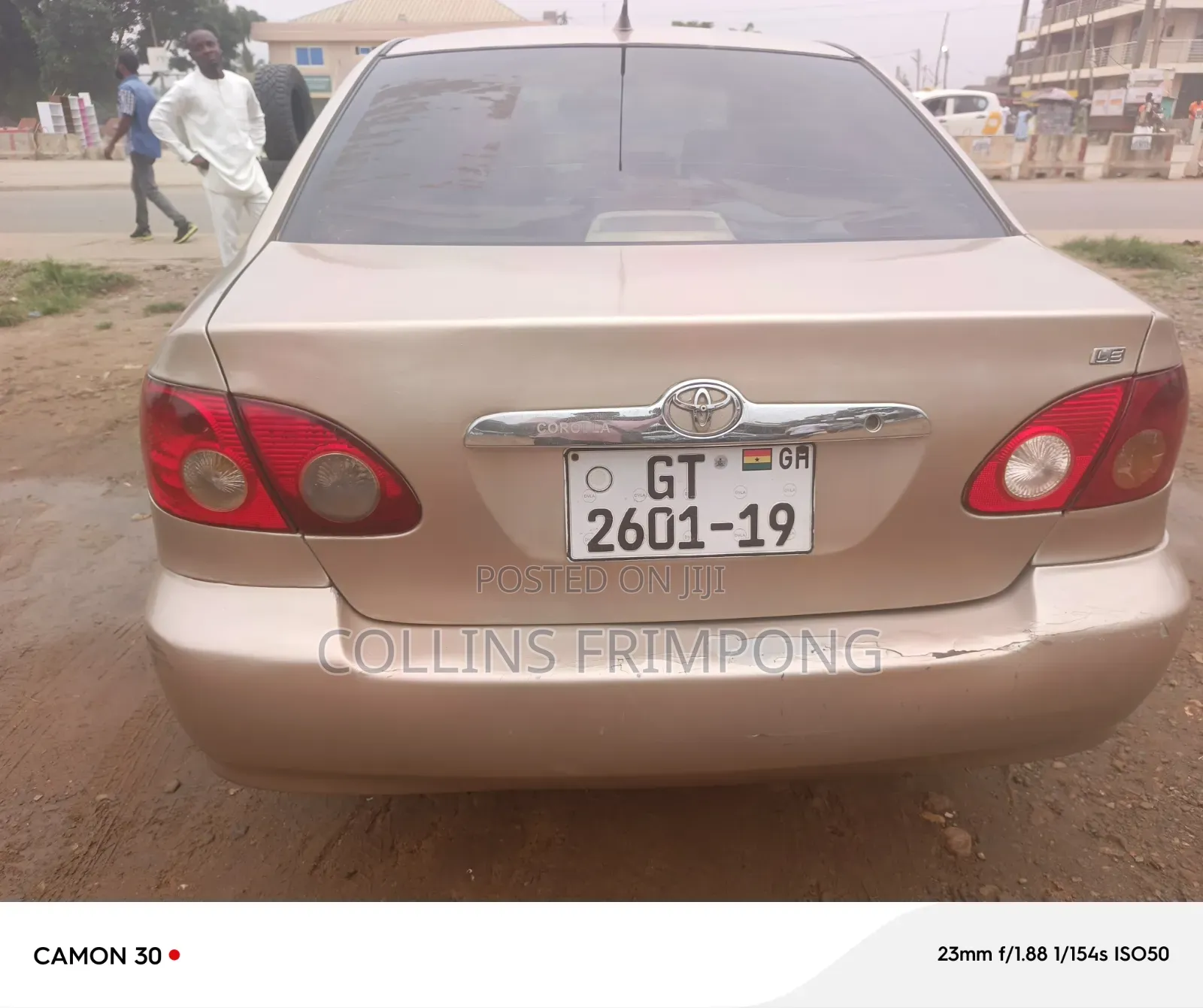Toyota Corolla 2007 Brown