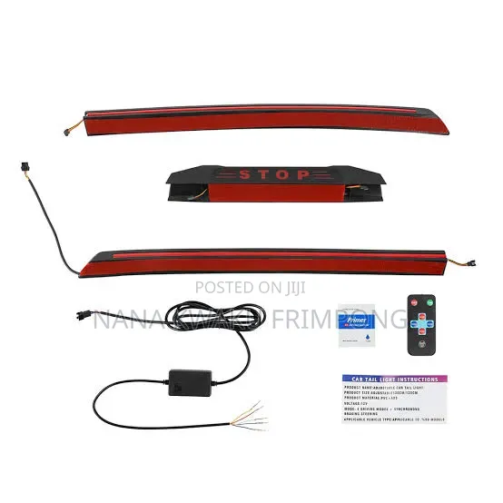 Three Segment Carbon Fibre Tail Led Light Available