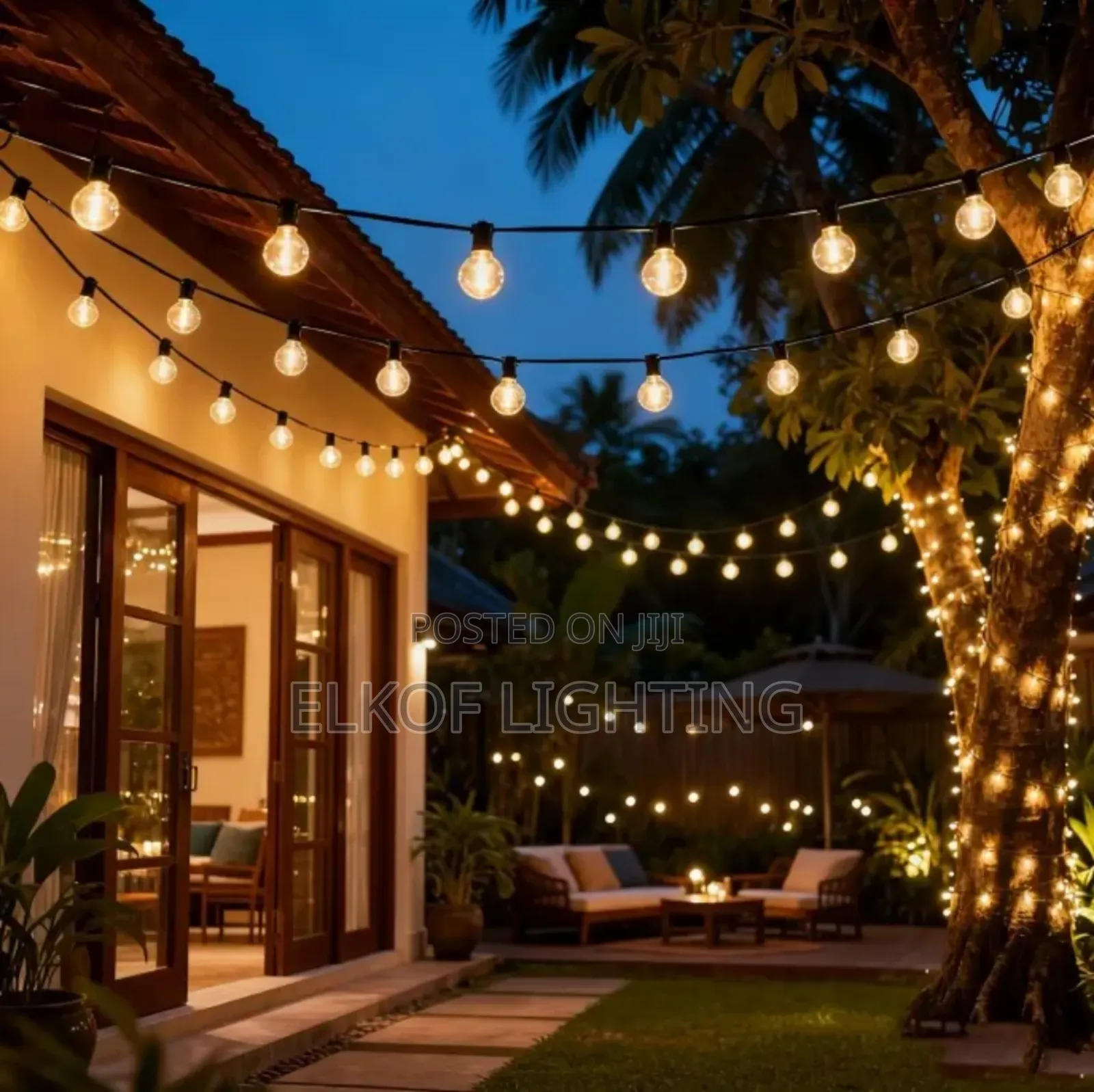 Waterproof Solar String Light - 10 Meters