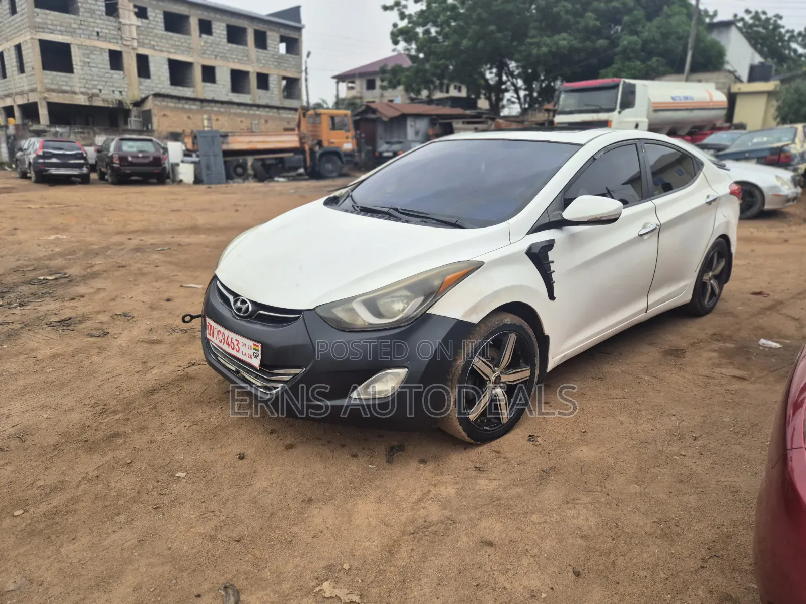 Hyundai Elantra 2013 White