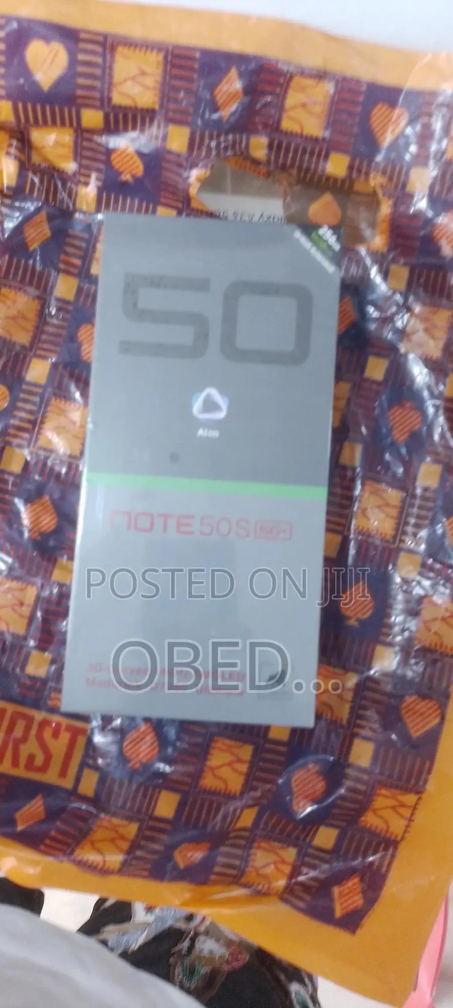 New Infinix Note 50s 256 GB Blue