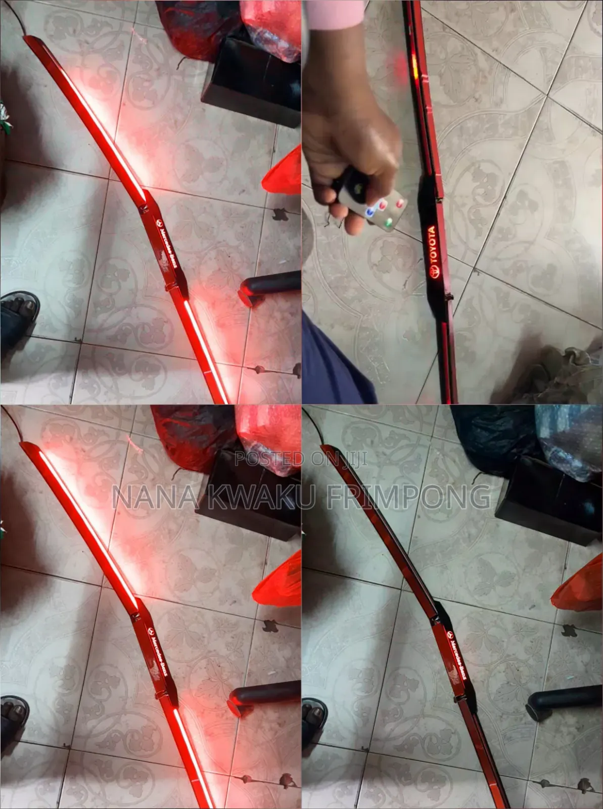 Three Segment Carbon Fibre Tail Led Light Available