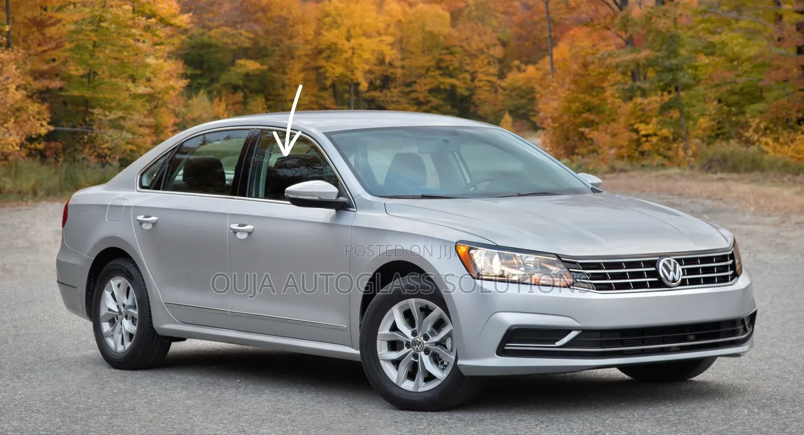 2015 VW Passat B8 Front Right Door Glass Available