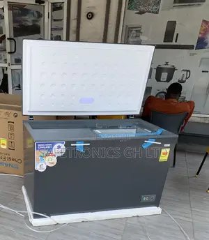 Sealed Grey Nasco 392 LTRS Chest Freezer (NAS-420S-SK)