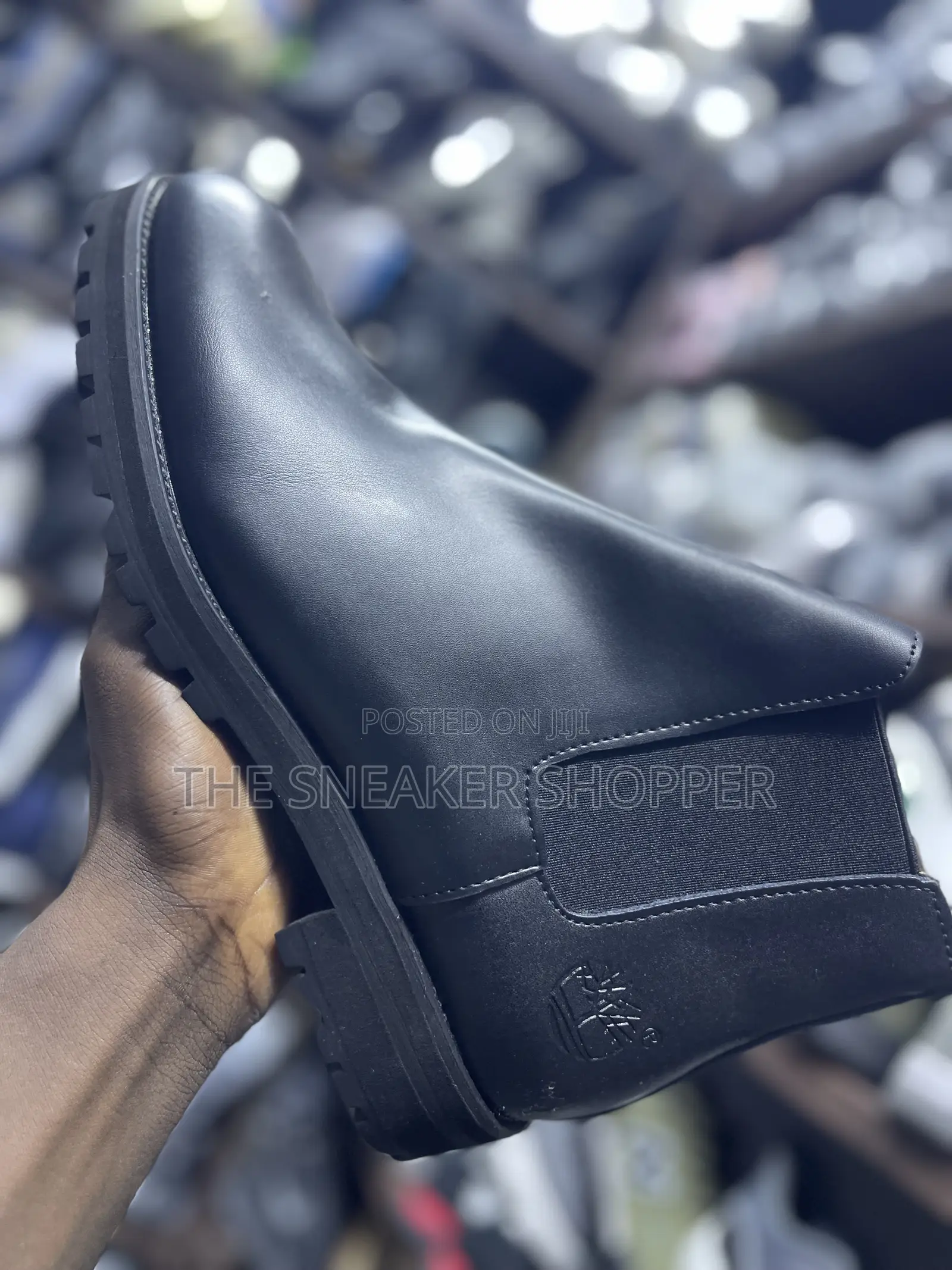 Dessert Boot High Top Pull on Available Black