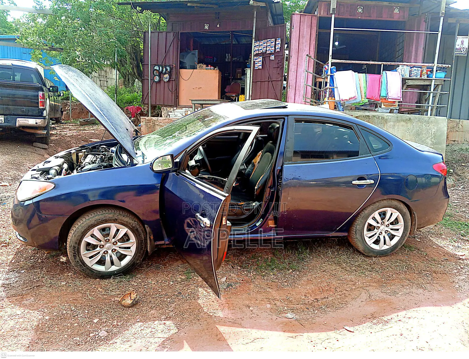 Hyundai Elantra 2008 Blue