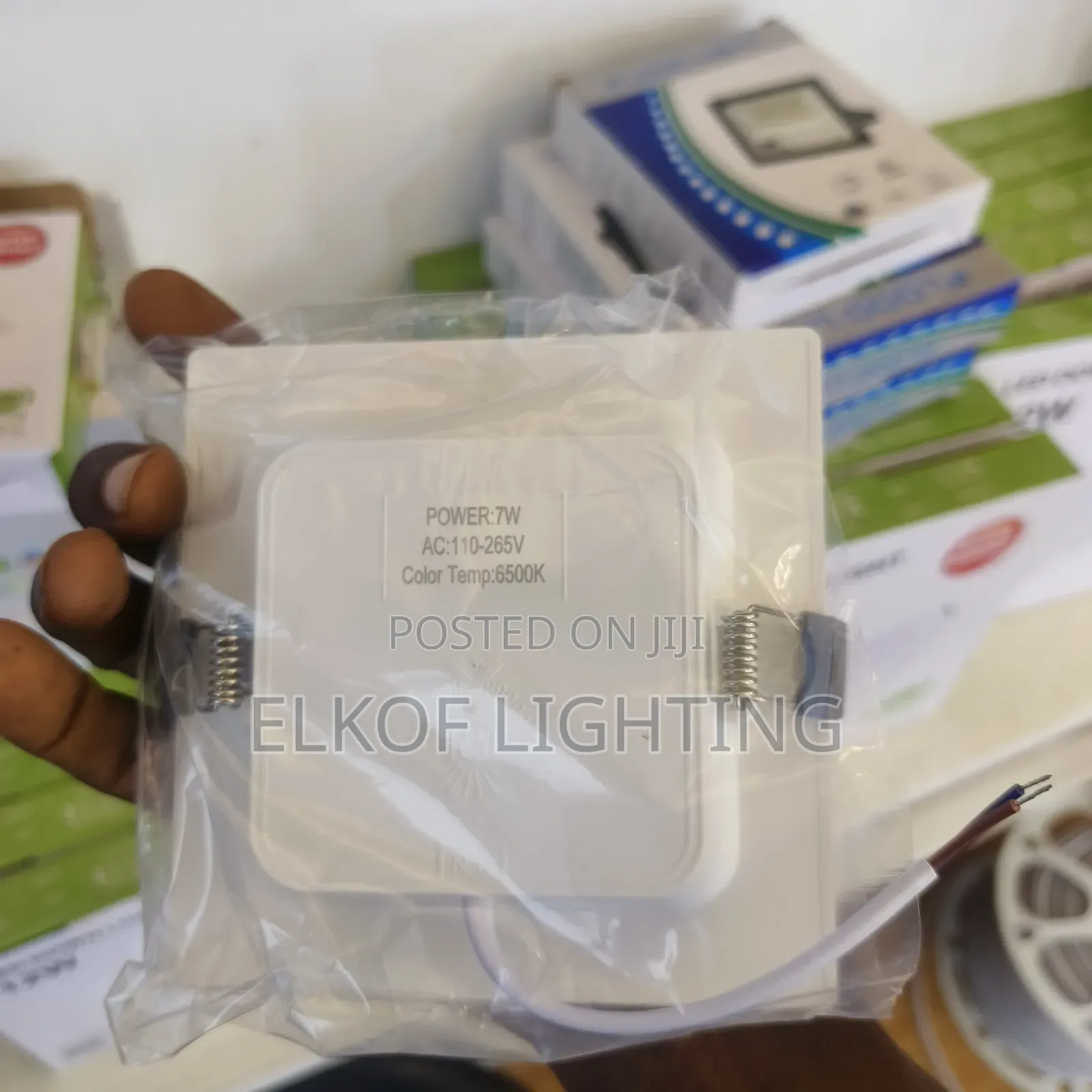 7w LED Recessed Ceiling Light Downlight - Square