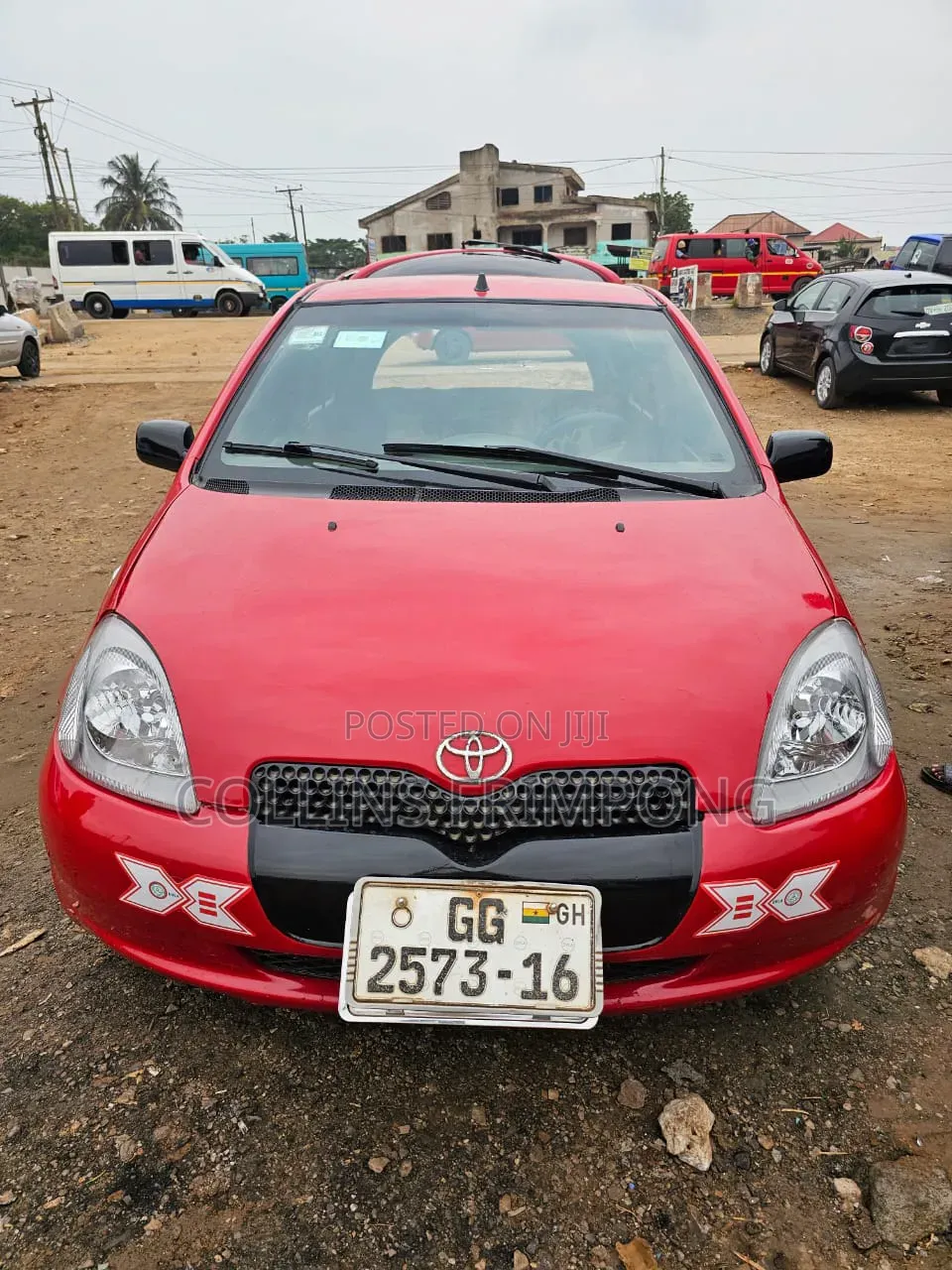 Toyota Yaris 2006 Red