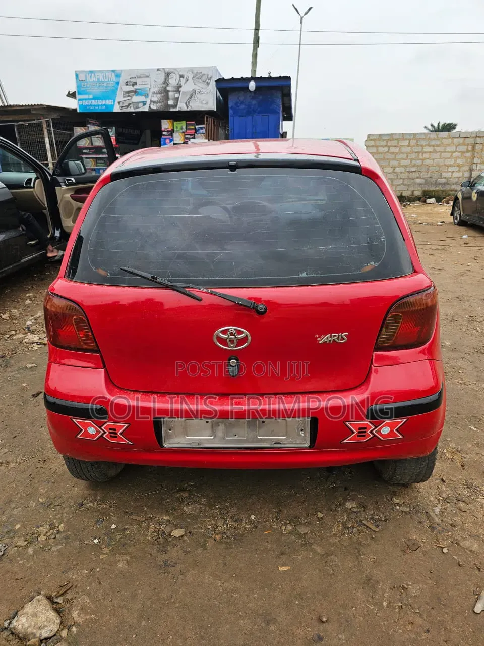 Toyota Yaris 2006 Red