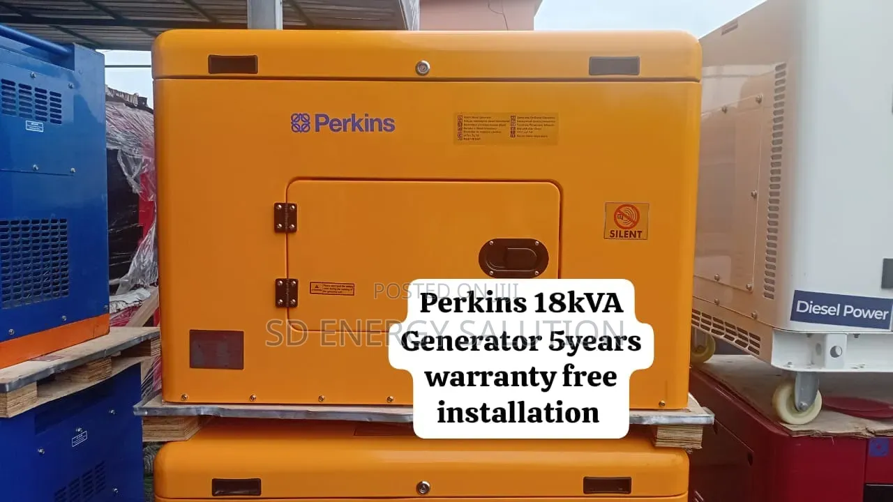 Perkins 18kVA UK Diesel Generator – Low Fuel Consumption