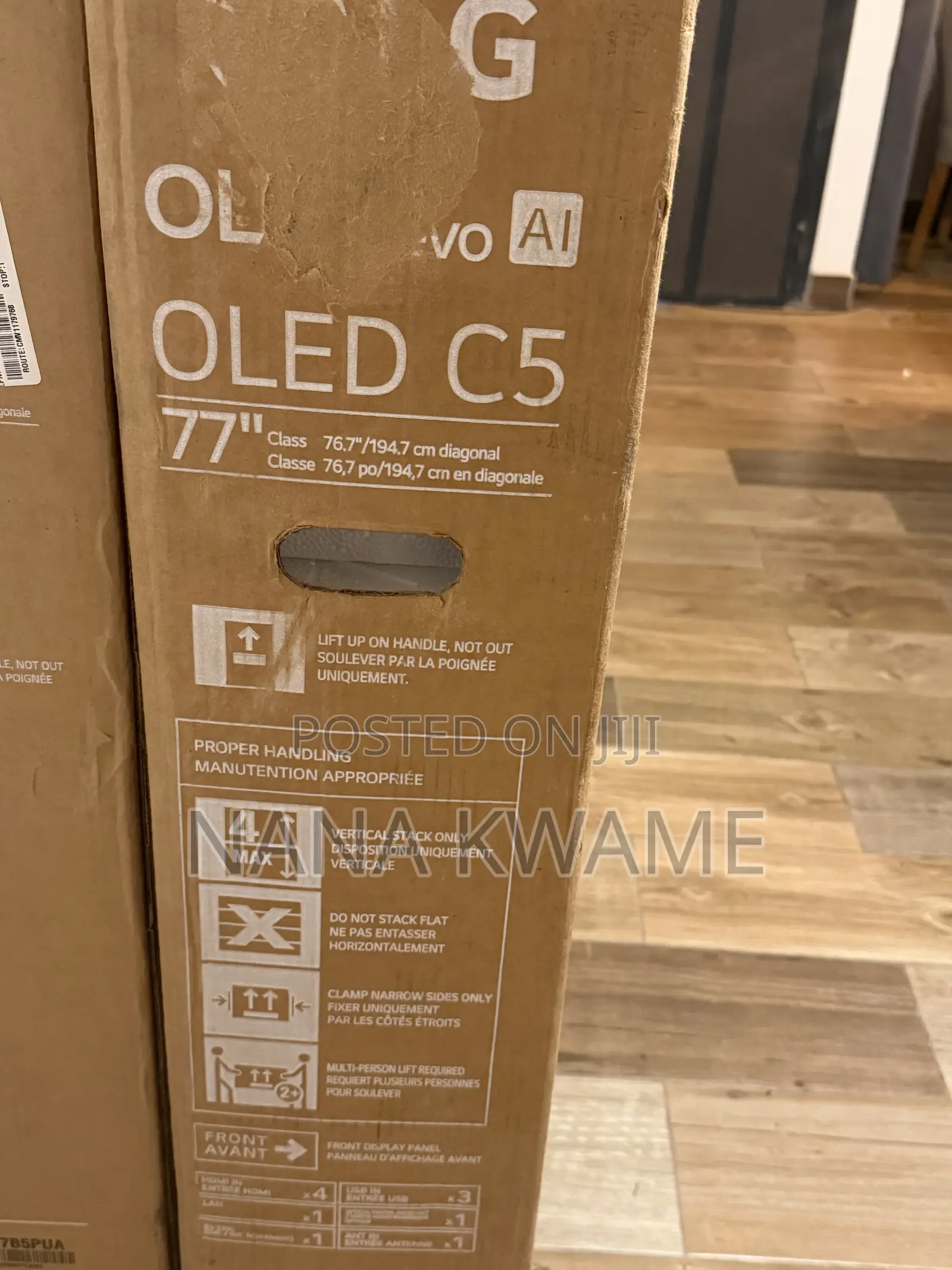 LG 77inch TV C5 Oled