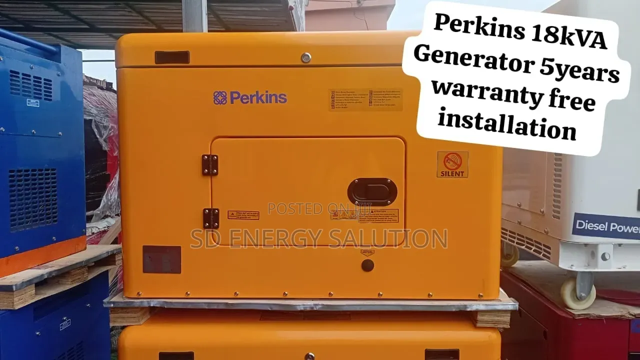 Perkins 18kVA Generator – Industrial Commercial Power