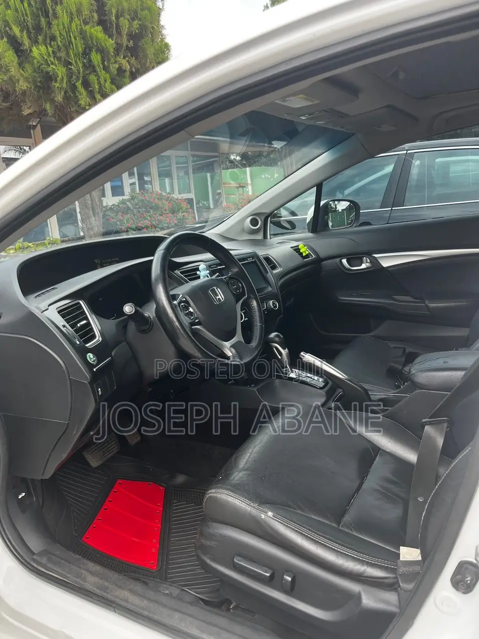Honda Civic EX-L 4dr Sedan (1.8L 4cyl CVT) 2015 White