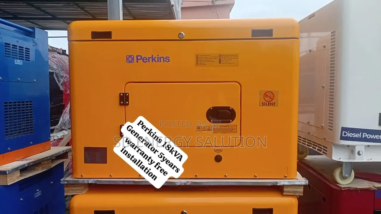 Perkins 18kVA Diesel Generator – Ideal for Businesses Homes