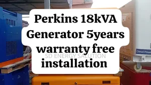 Perkins 18kVA Diesel Generator – Ideal for Businesses Homes