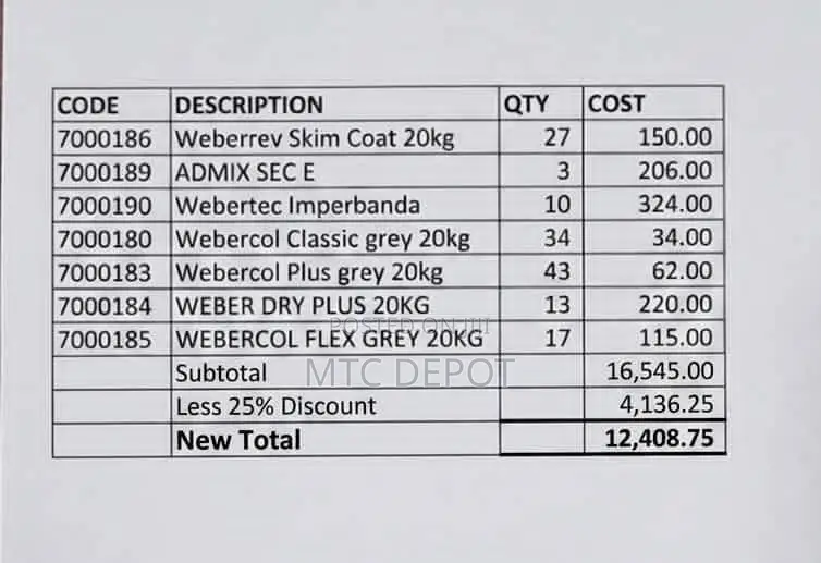 Webercol Classic Grey 20kg