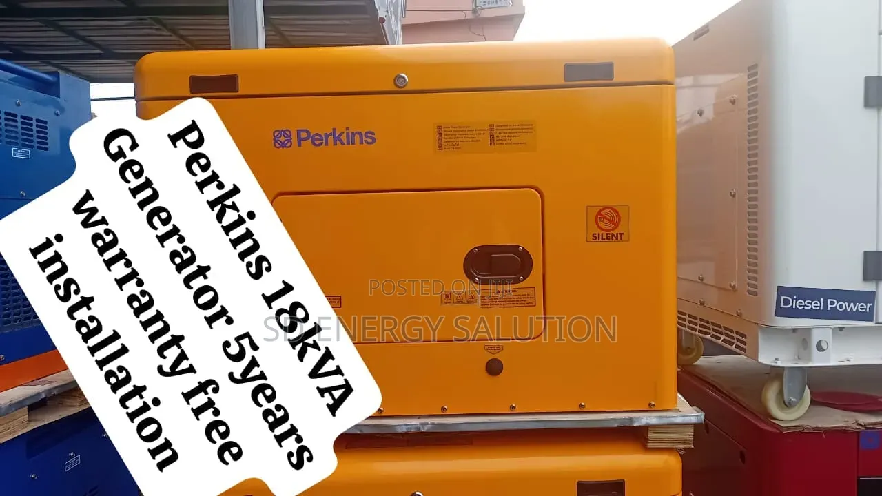 Perkins 18kVA Generator – High Performance Backup Generator