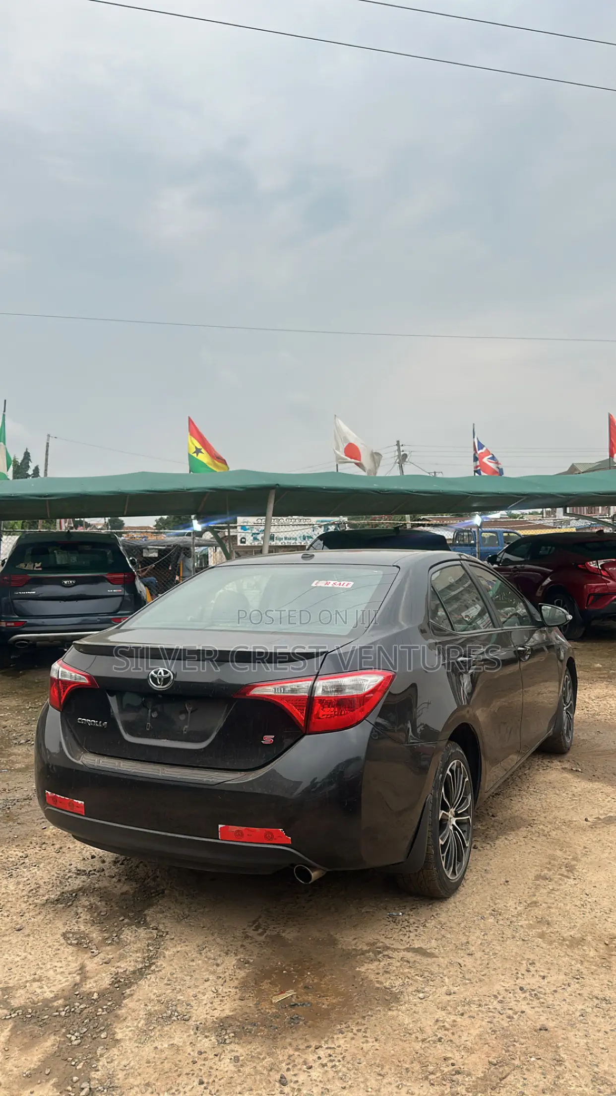 Toyota Corolla S 4dr Sedan (1.8L 4cyl CVT) 2016 Black