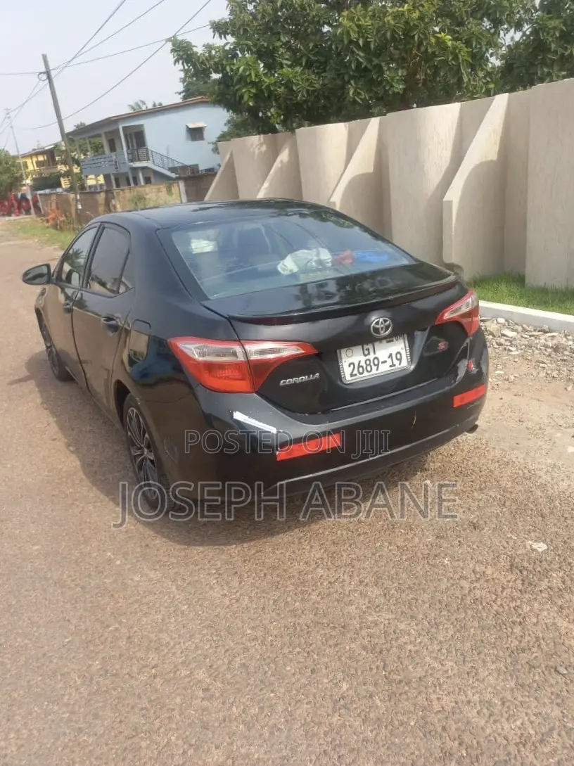 Toyota Corolla S 4dr Sedan (1.8L 4cyl CVT) 2014 Black
